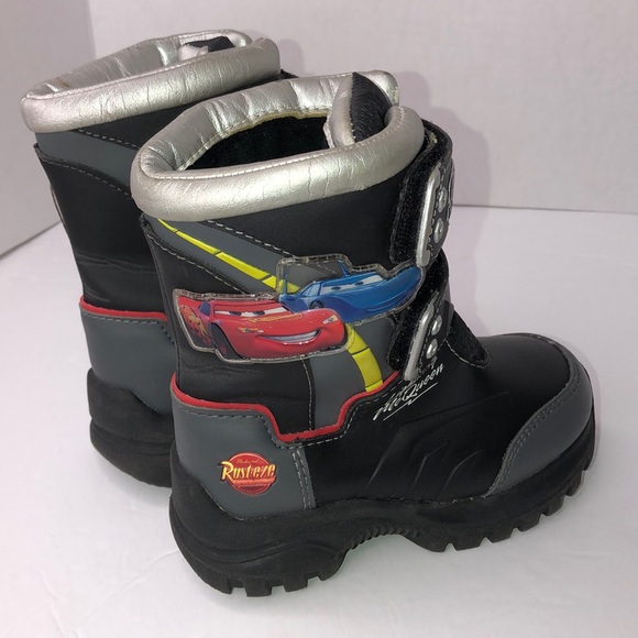 lightning mcqueen snow boots